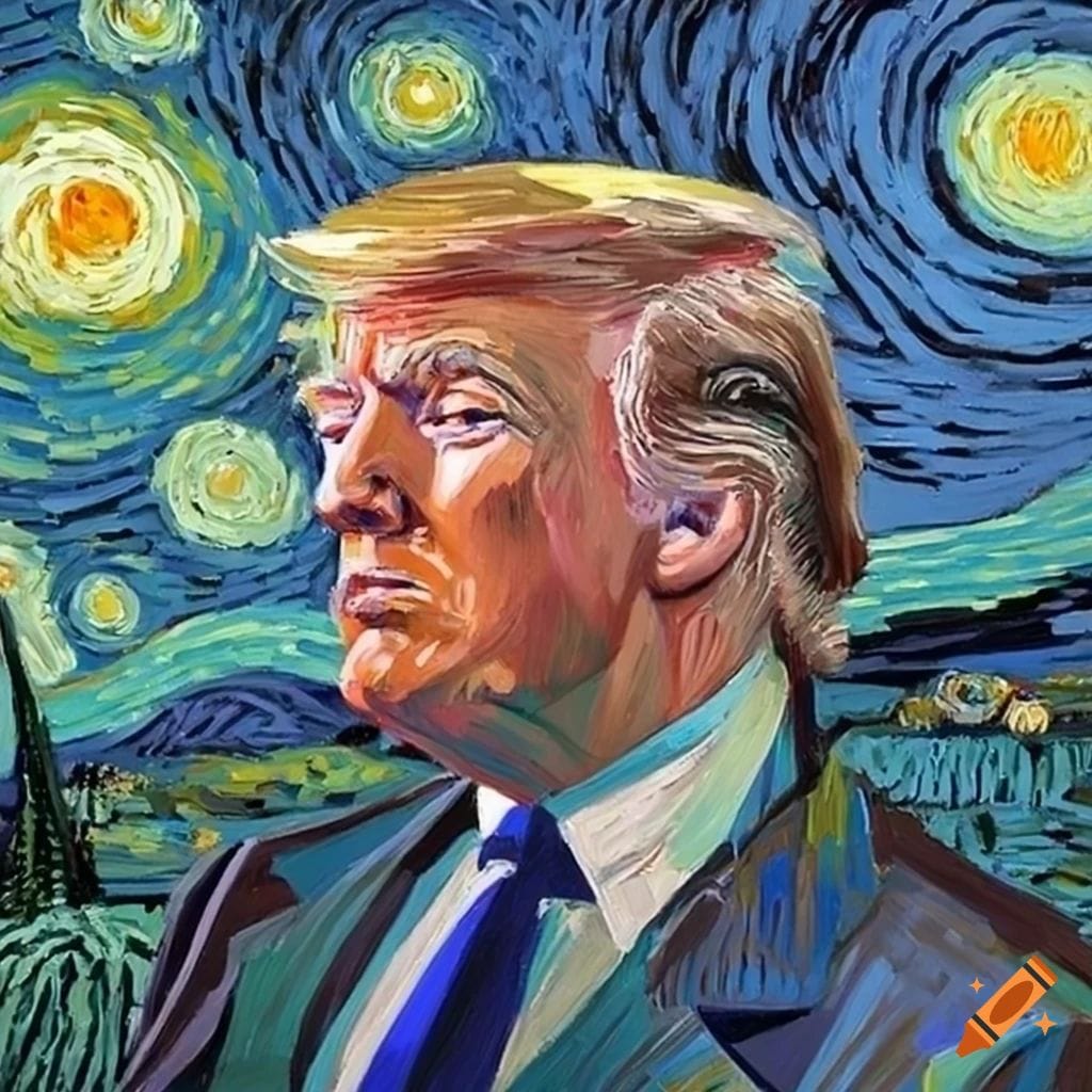 Trump Van Gogh